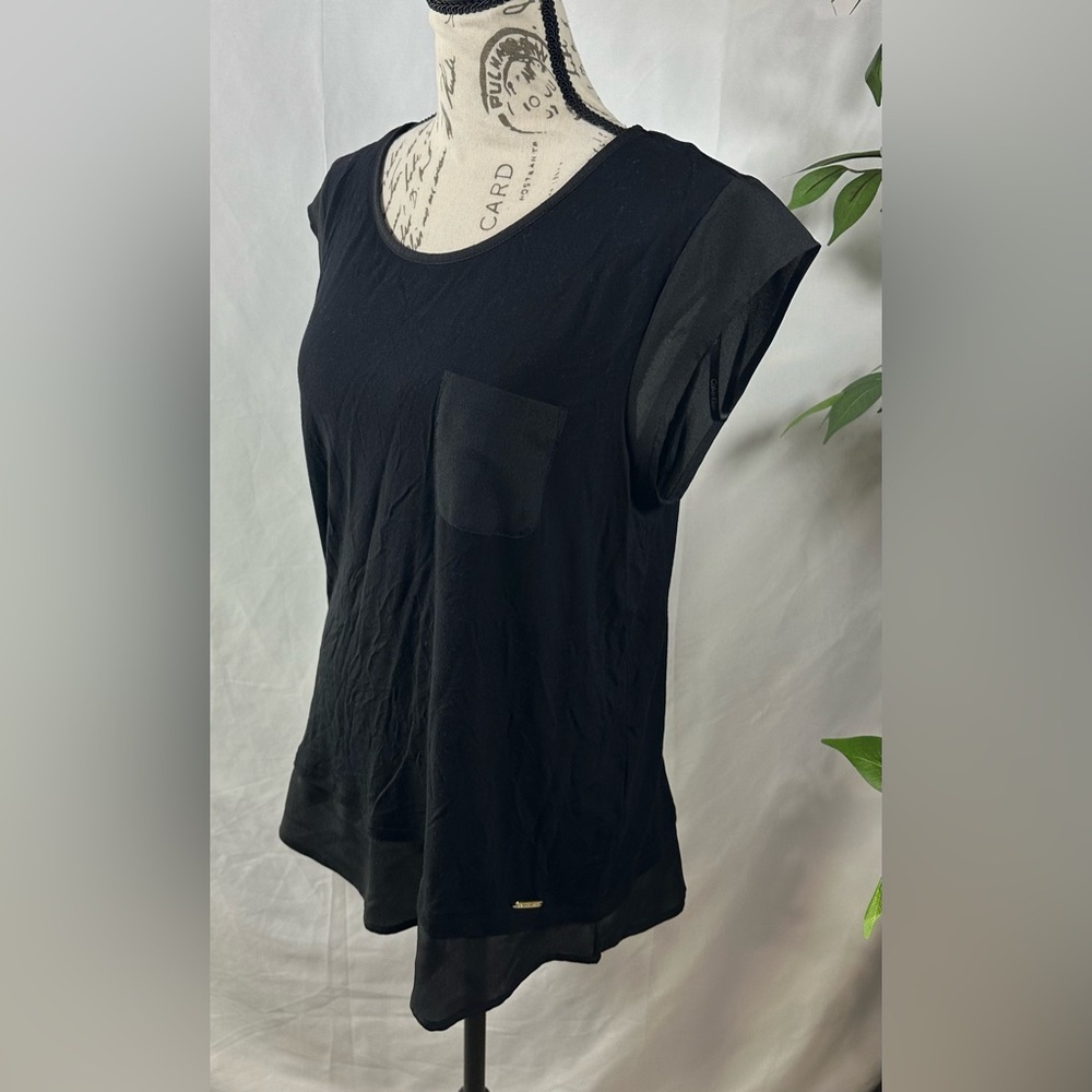 Calvin Klein Black Women's Blouse - Picture 10 of 12